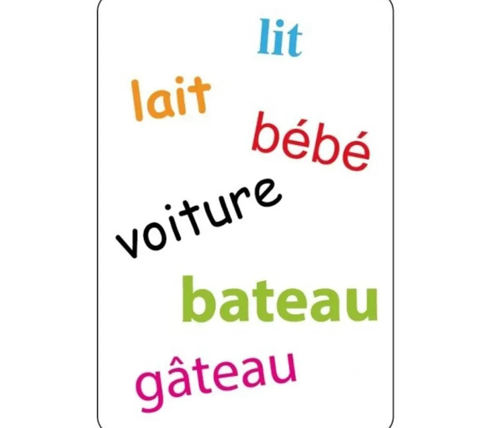 Tamtam Français les premiers mots jeu de lecture