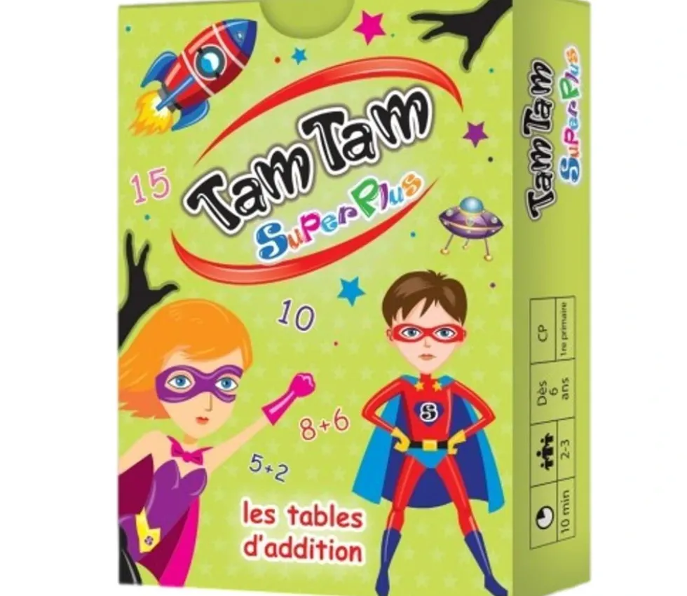 Tamtam Superplus jeu tables d'addition