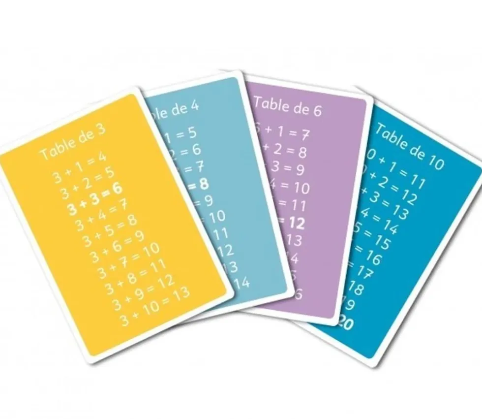 Tamtam Superplus jeu tables d'addition