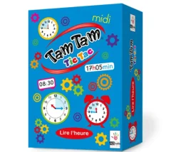 Tamtam Tic Tac - apprentissage de l'heure