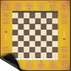 Tapis d'échecs pédagogique 50 x 50 cm
