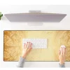 Tapis de Bureau 90 x 40 cm boussole sous-main