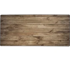 Tapis de Bureau 90 x 40 cm décor bois wood sous-main