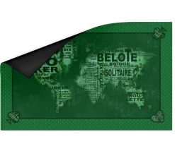 Tapis de cartes Cartes du monde 40 x 60 cm Vert