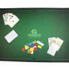 Tapis de cartes Néoprène VERT 40 x 60 cm expert Belote