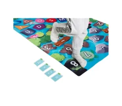 Tapis de jeu éducatif Nimbly lettres, formes et chiffres -183 x 91 cm