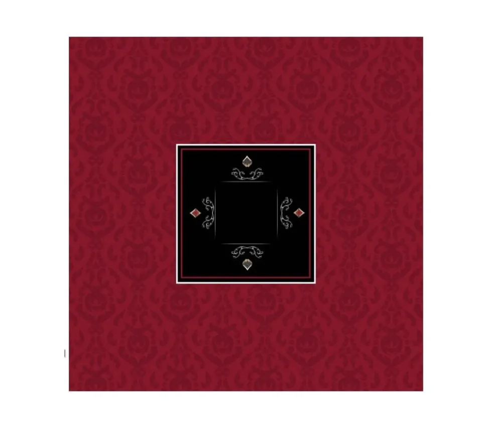 Tapis de jeu Poker 100 x 100 cm carré Victorian épais