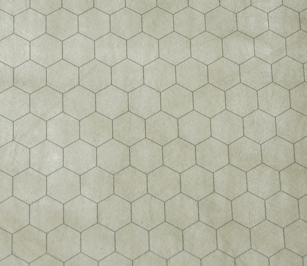 Tapis de jeu recto-verso battlemap carré et hexagone effaçable plateau 66 x 60 cm