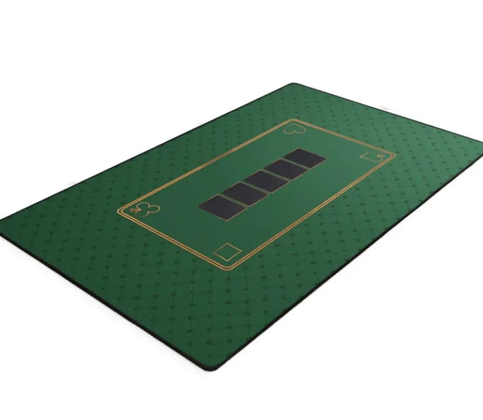 Tapis de jeu 100 x 60 cm Poker