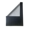 Tapis jeu recto noir - verso gris Megamat carré effaçable plateau 122 x 88 cm