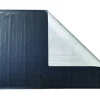 Tapis jeu recto Noir- verso Gris Megamat hexagone effaçable plateau 122 x 88 cm