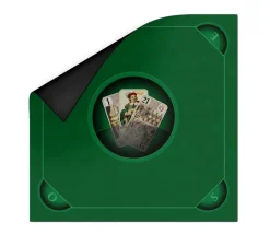Tapis jeu Tarot 60 x 60 cm Les 3 bouts vert
