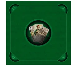 Tapis jeu Tarot 60 x 60 cm Les 3 bouts vert