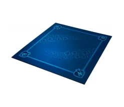 Tapis jeu 60 x 60 cm Tarot bleu Pique Forest