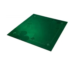 Tapis jeu 60 x 60 cm vert Nord-Sud Tarot