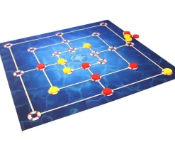 Tapis pour jeu du Moulin géant 60 cm (Marelle)