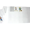 15 étiquettes autocollantes 70x50.8 mm rectangles pour cartes à jouer
