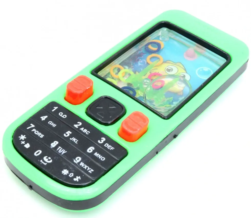 Téléphone mini jeu d'adresse flipper avec eau