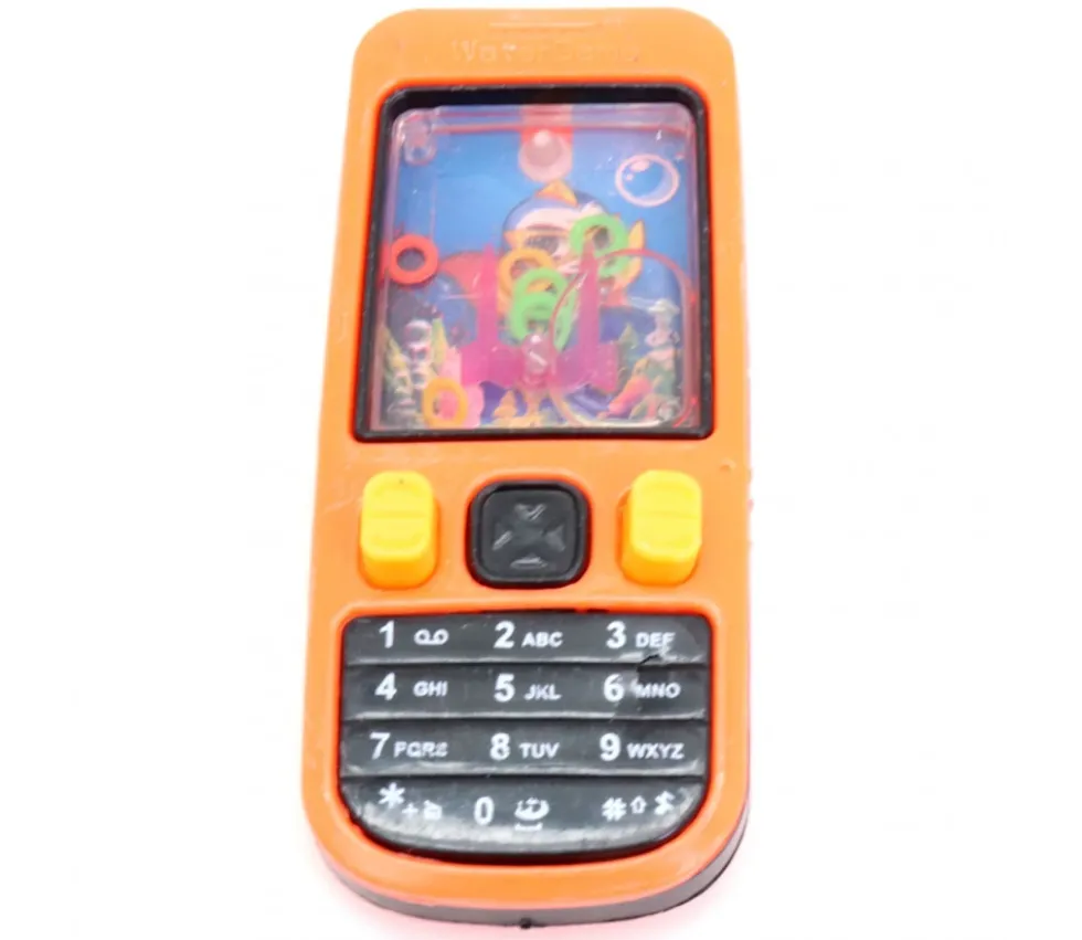 Téléphone mini jeu d'adresse flipper avec eau