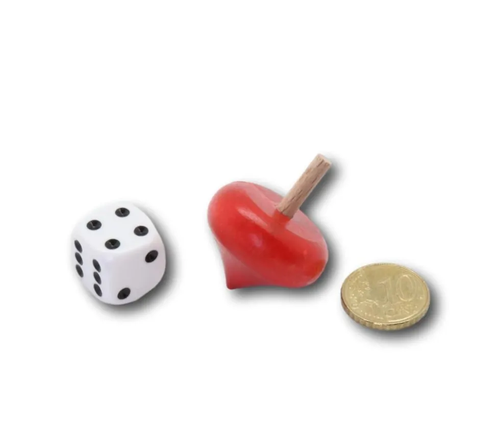 Toupie 3 cm en buis coloré - fabrication France