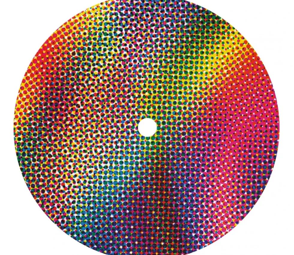 Toupie géante 15 cm mélange de couleurs