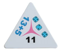 Tri-dominos de 1 à 20 addition soustraction chiffres et points.