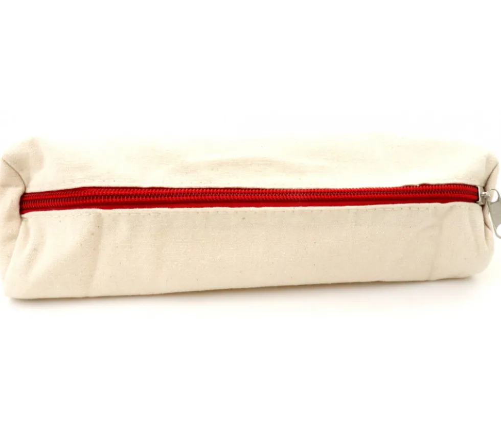 Trousse à personnaliser 23 cm avec fermeture éclair