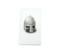 Tuile carton Casque jeton 24 x 40 mm