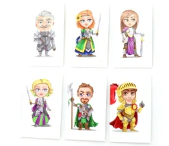 6 Tuiles personnages