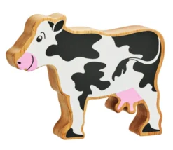 Vache en bois 120 x 95 x 25 mm