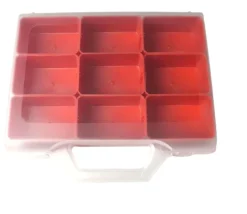 Valisette A5 avec 9 bacs amovibles en plastique