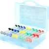 Valisette 20 sabliers pour jeux : 30 sec,1,3,5 et 10 minutes - 9 cm MM
