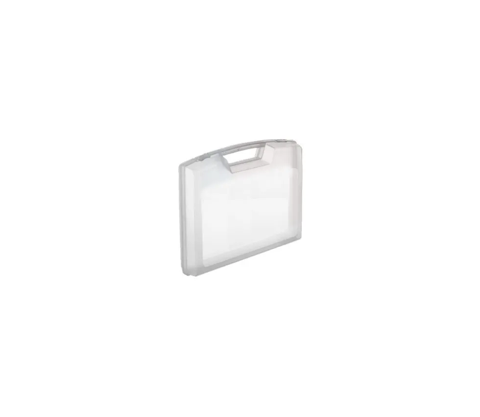 Valisette 24 x 20.5 x 4.8 cm en plastique vide
