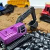 6 véhicules figurines de jeux "sur le chantier"